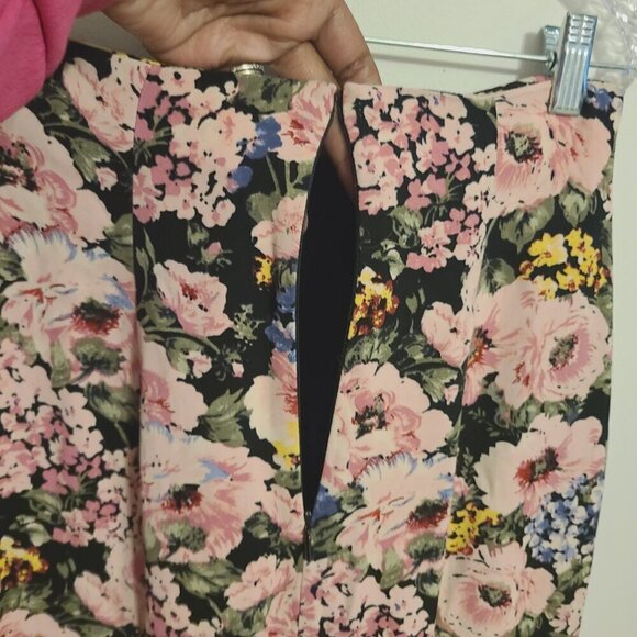 Rebecca Taylor | Women's Lavinia Floral Print Pencil Skirt (Size 2) - Picture 12 of 15